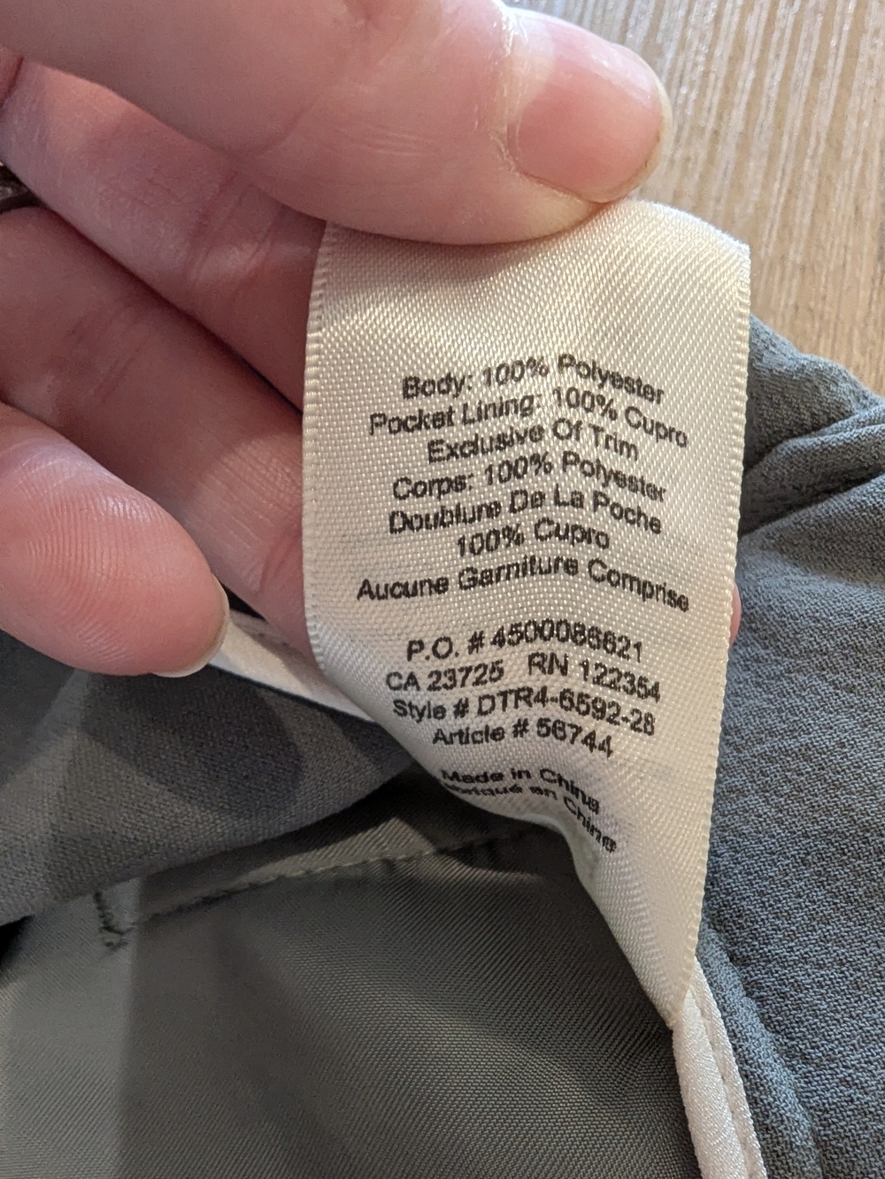 2/$40 Wilfred dress pants 3/4 length Ankle-Length Dress Pants - Picture 9 of 9